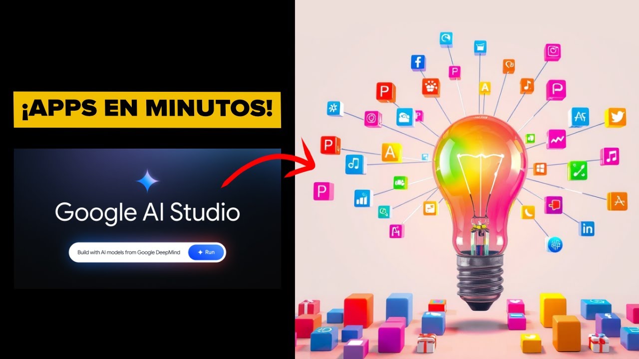 Google AI Studio ahora con apps más potentes, sin programar, y GRATIS 🤯
