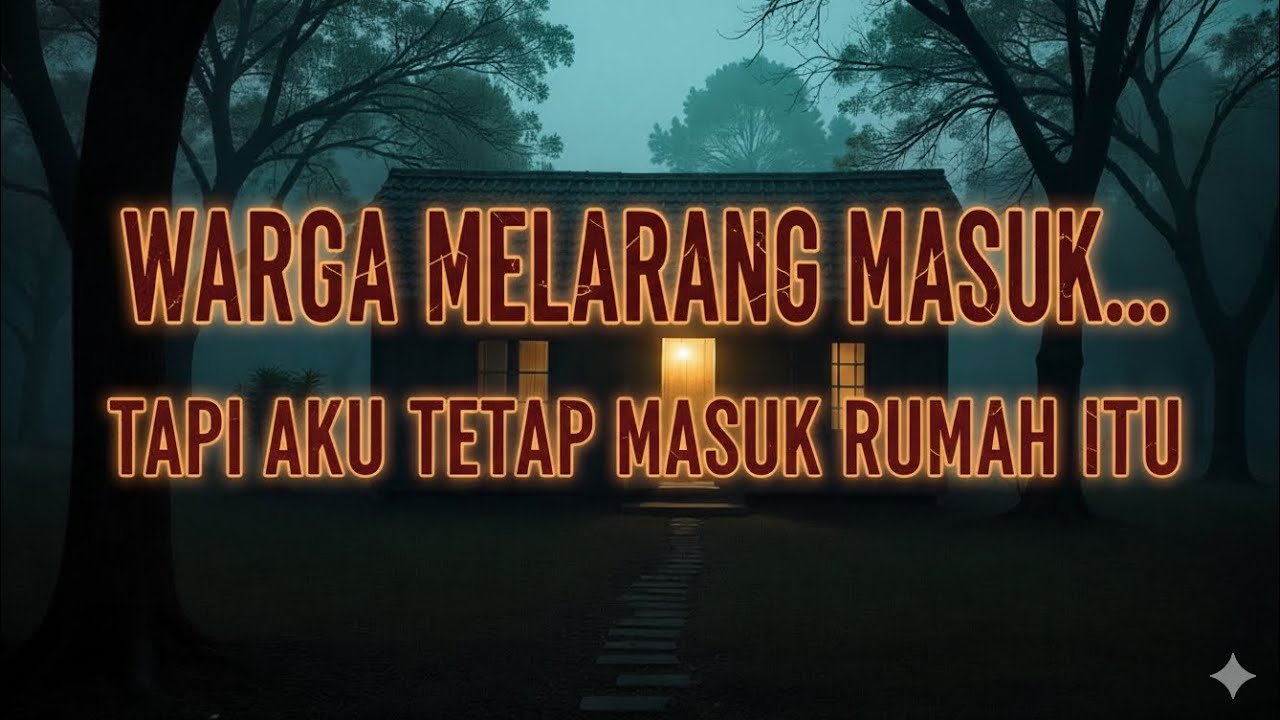 &ldquo;Warga Melarang Masuk&hellip; Tapi Aku Tetap Masuk Rumah Itu #KisahHoror #CeritaHororIndonesia #HororDesa 