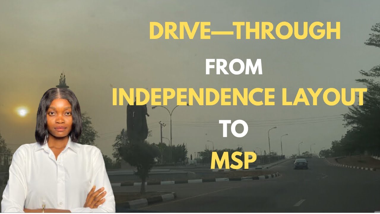 Энугу сегодня: Вечерний проезд от Independence Layout Phase 1 до MSP.