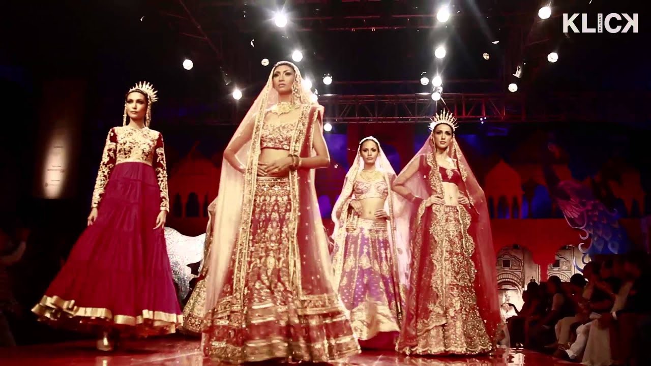 Suneet Varma show India Bridal Fashion Week 2014