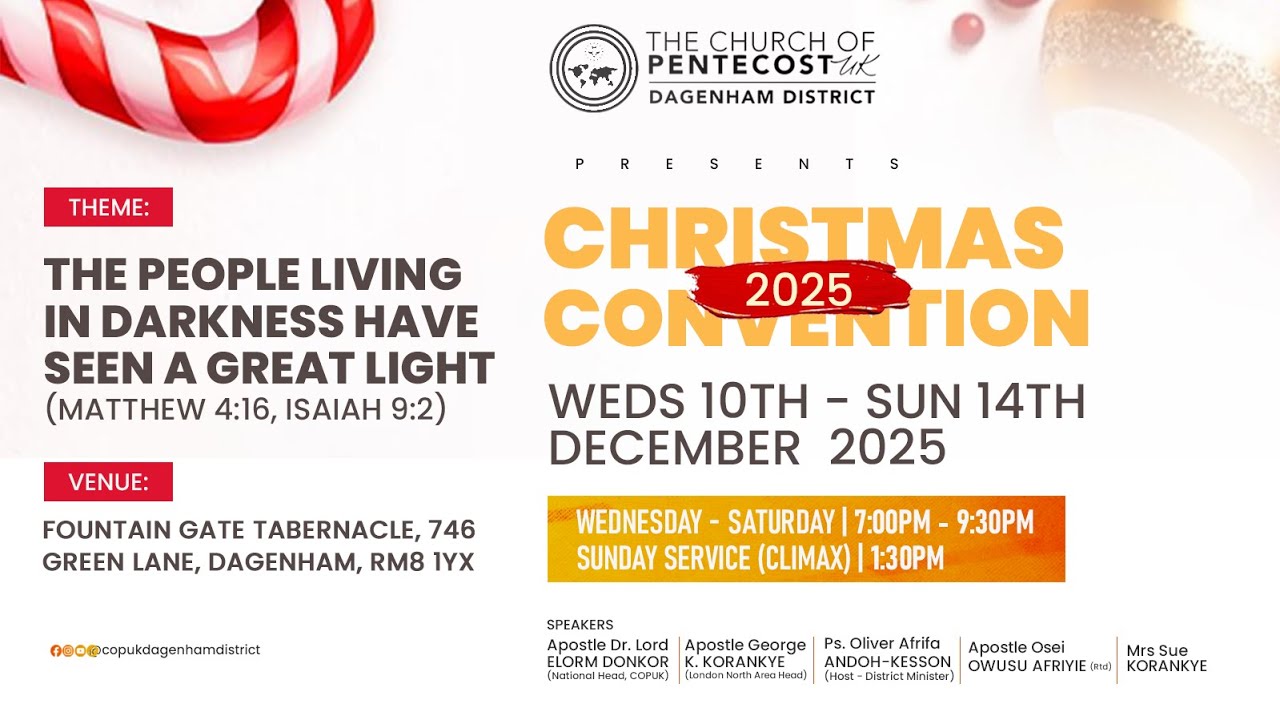 CHRISTMAS CONVENTION  2025 || DAY  5 CLIMAX