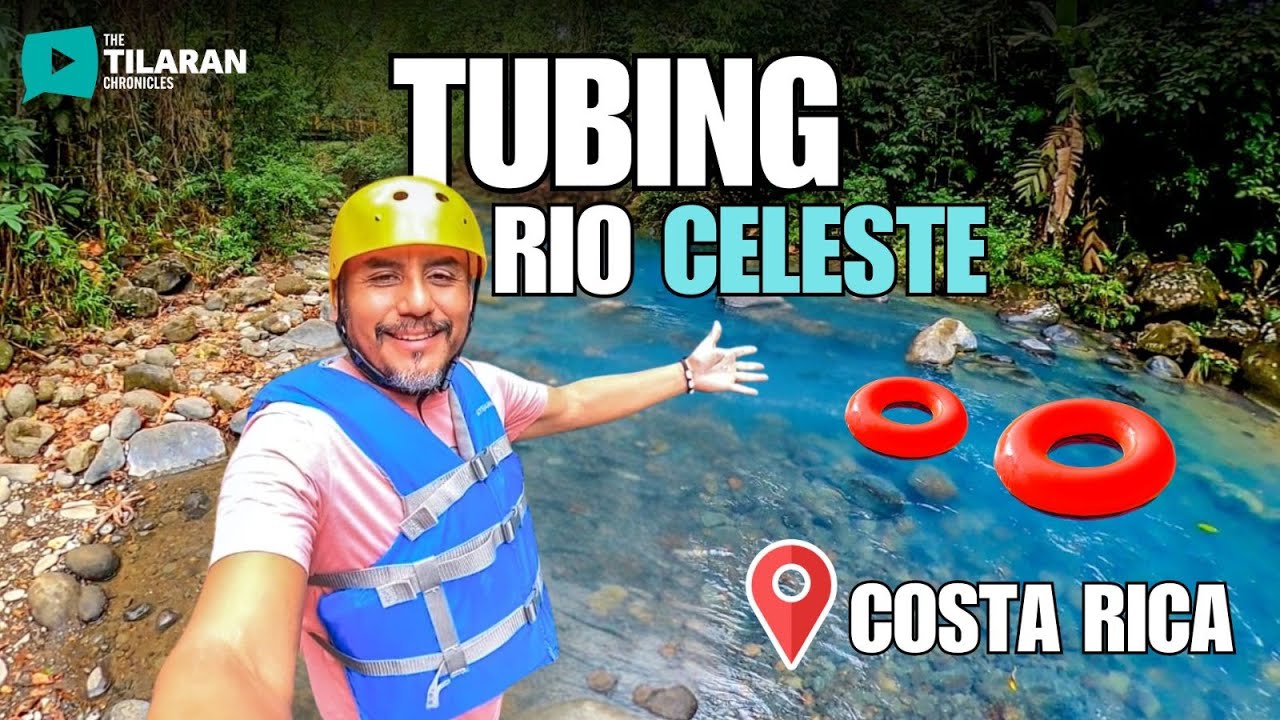 ADRENALINA y paisajes ÉPICOS: Tubing en el increíble Río Celeste 🌊🌳