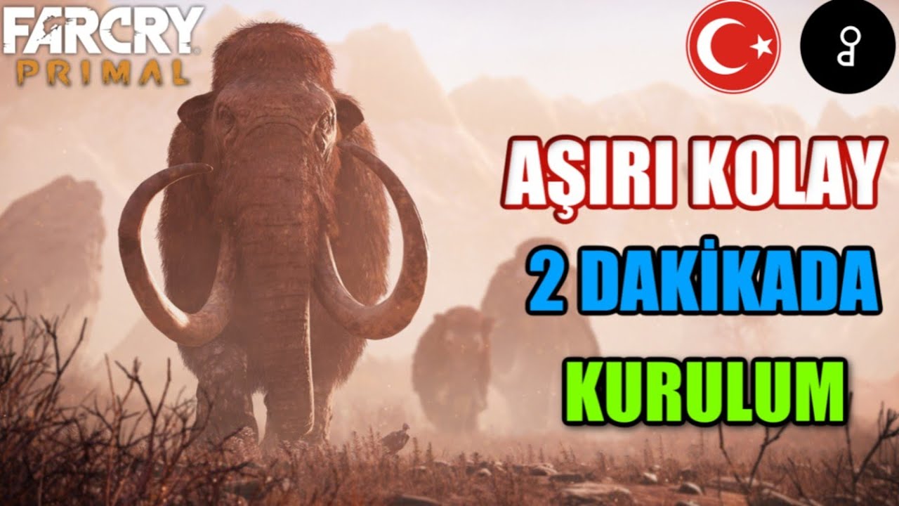 FAR CRY PRİMAL TÜRKÇE YAMA NASIL YAPILIR FAR CRY PRİMAL TÜRKÇE YAPMA FC PRİMAL TÜRKÇE YAMA KURULUMU