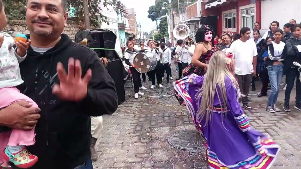 La llegada de la Sayacas en el barrio de San Sebastián en Ajijjic 