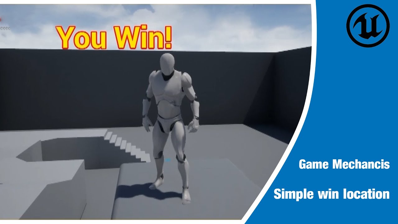 Creating a simple finish line or target area with widget in UE4