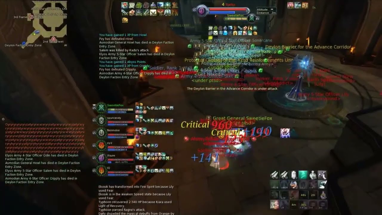 Aion 4.8 Antriksha pvp Elyos sin pov - United Aion