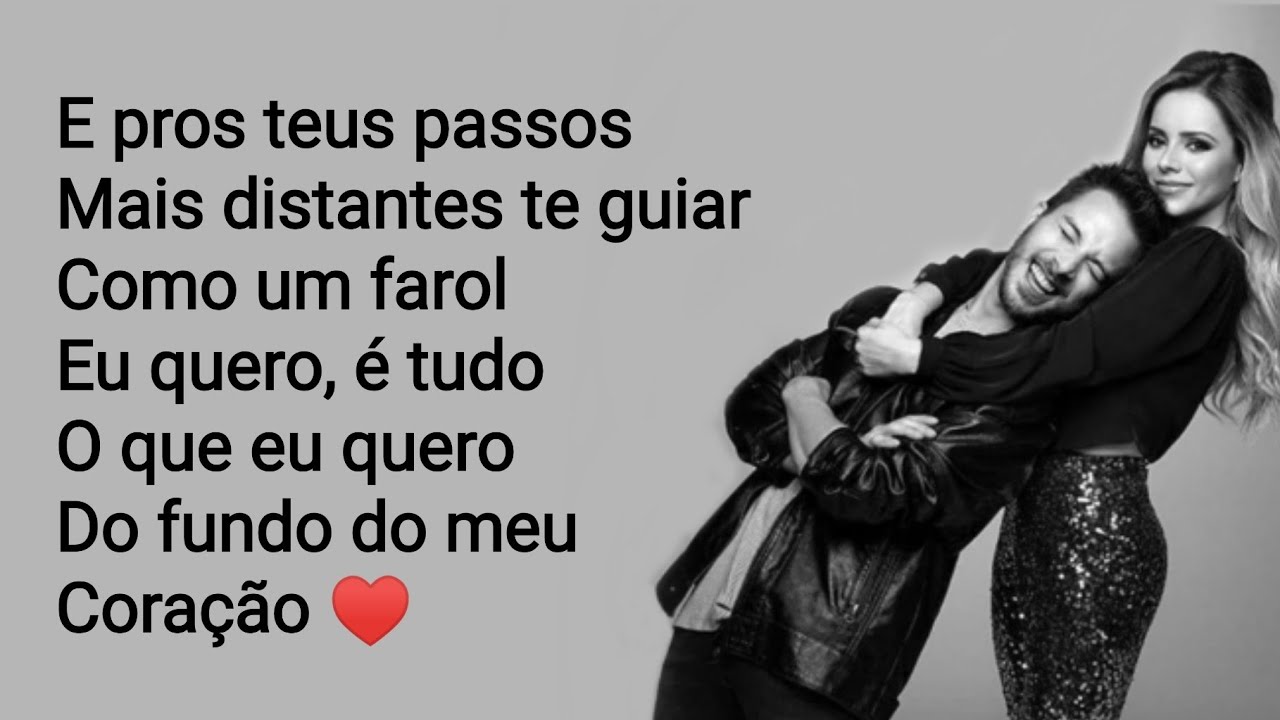 No Fundo Do Coração (Letra) - Sandy & Junior