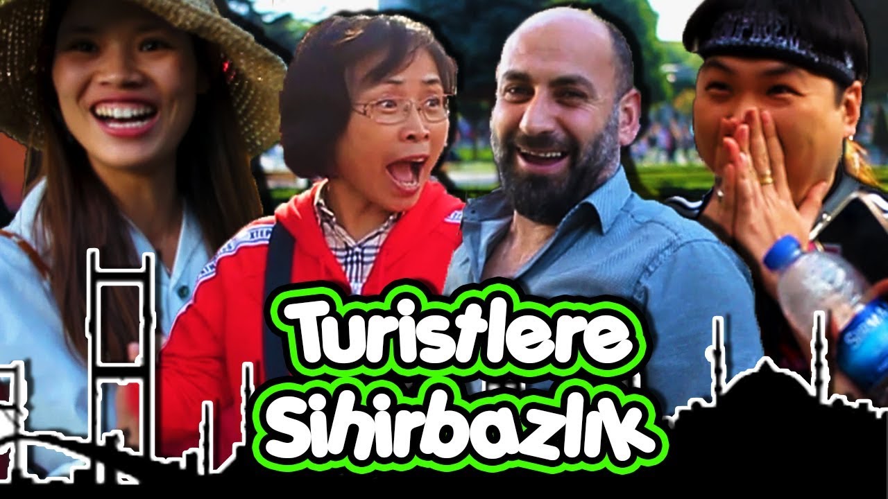 İstanbul'daki Turistlerle Sihirbazlık Yapmacalar : Mehmet Aydemir