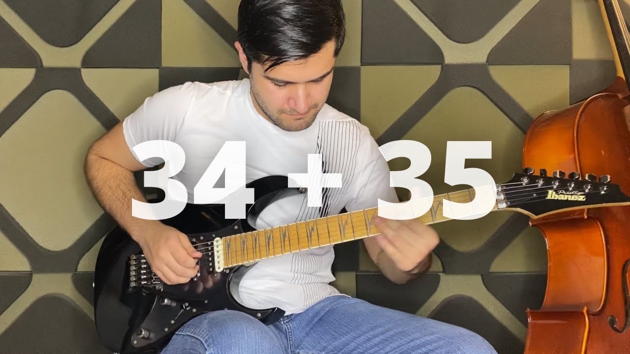 34 + 35 Ariana Grande Guitar Cover