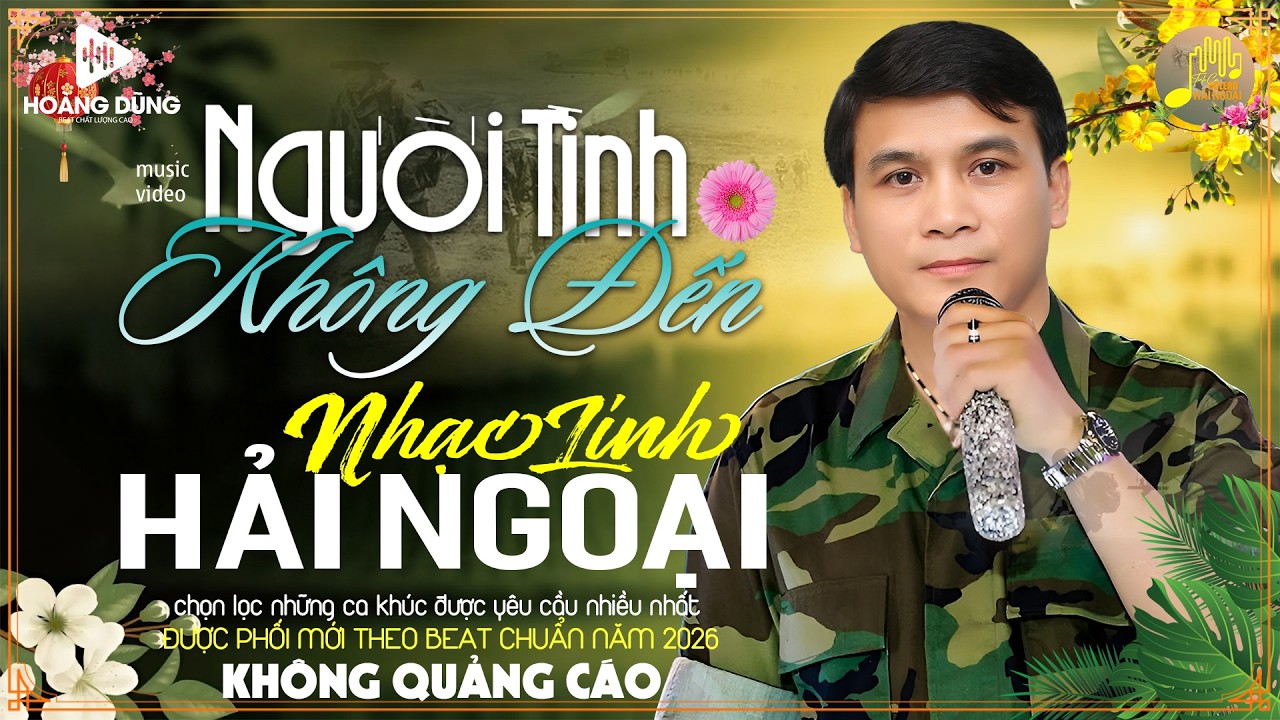 NGƯỜI TÌNH KHÔNG ĐẾN ➤ Công Tuấn Giọng Ca Hải Ngoại Cực Hiếm 🛑 Nhạc Lính Xưa Toàn Bài Hay Bất Hủ