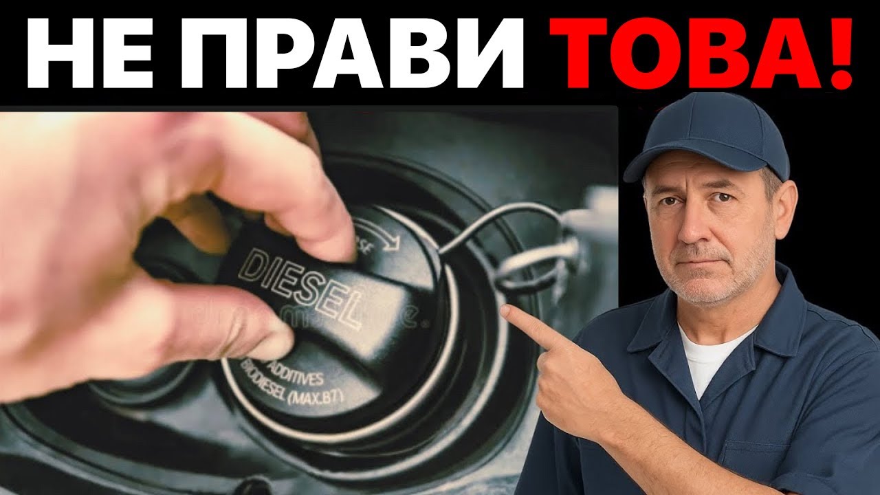 Собственици На Дизел: Никога Не Правете ТОВА Преди Да Заредите (75% Го Правят Грешно)