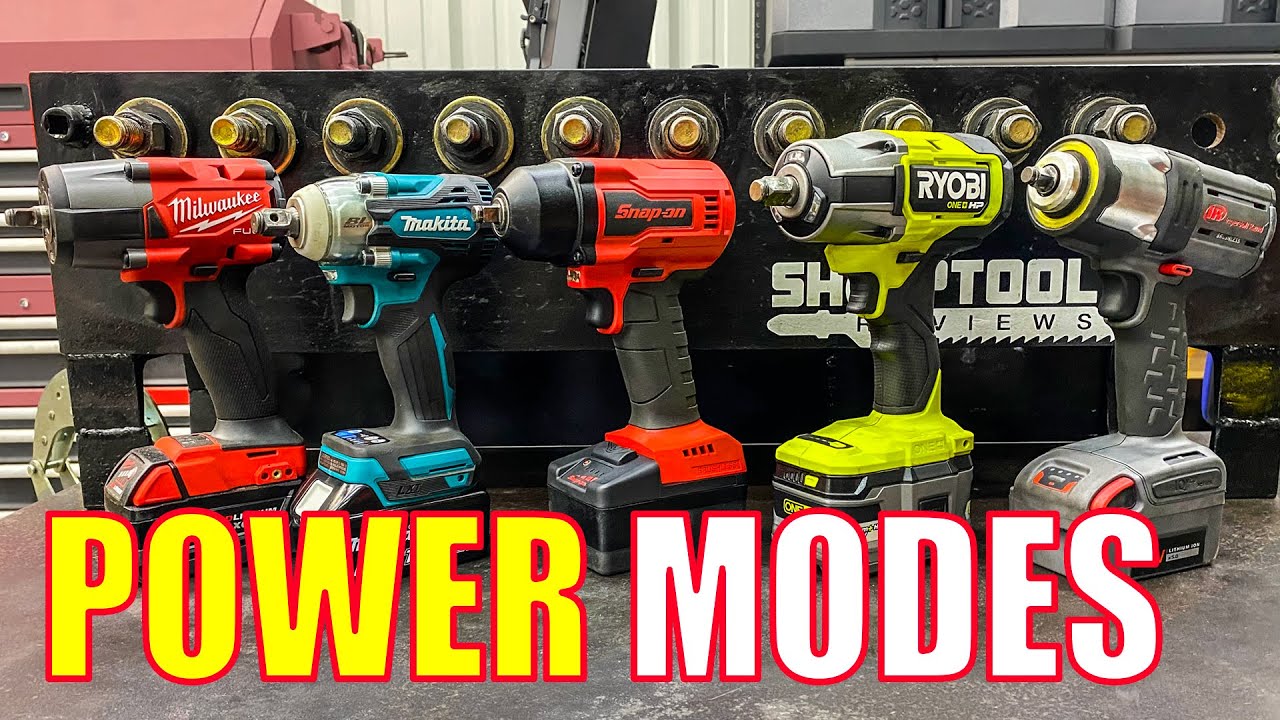 How Do Power Modes Work on Impact Wrenches? Are They Accurate? We Measure Them!