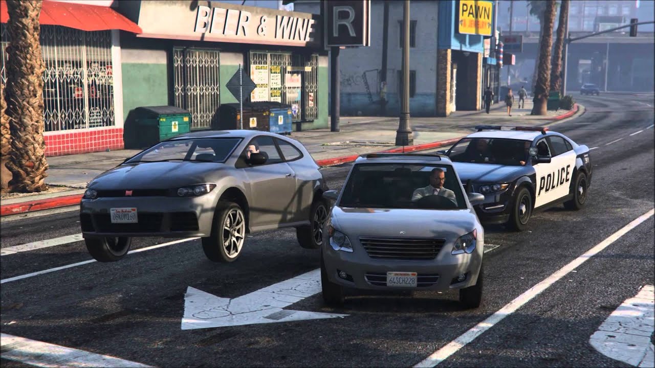 Grand Theft Auto V - Funny Moments