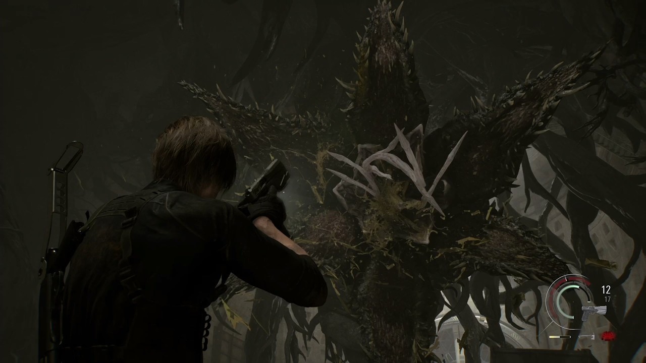 바이오하자드 레퀴엠 - 플랜트43(성체) 보스전