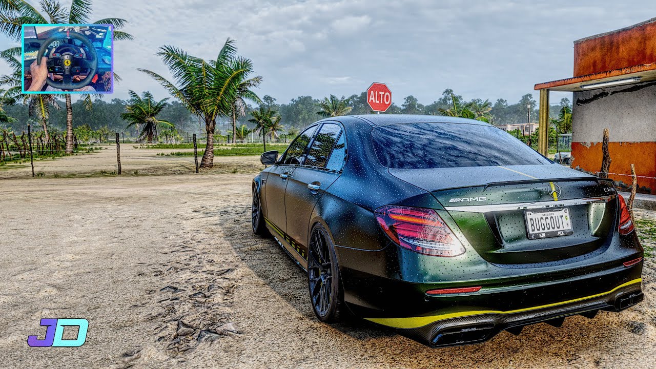 Forza Horizon 5 - Mercedes-AMG E63 S Freeroam Drive | Thrustmaster T300 RS