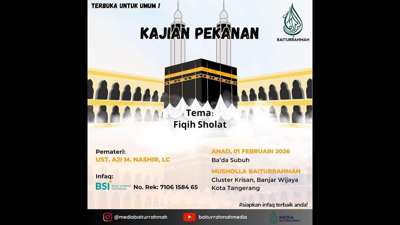 Fiqih Sholat (UST. Aji M. Nashir, lc)