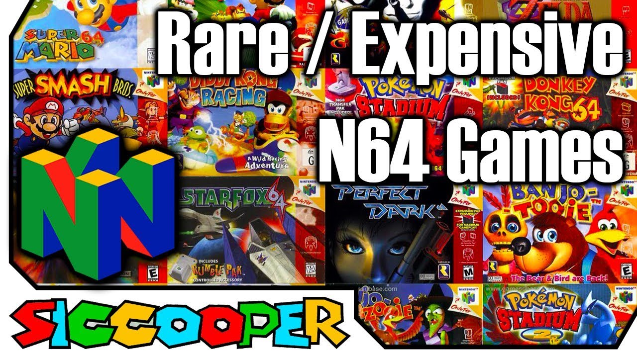 Ep. 4 - The Rarest & Most Expensive Nintendo 64 Games | SicCooper