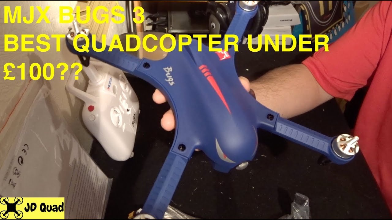 MJX Blue Bugs 3 Best All Round Quadcopter Unboxing Video
