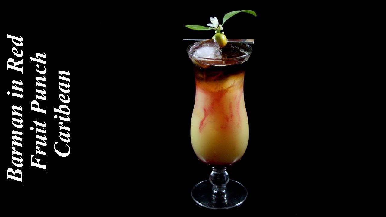 como hacer el FRUIT PUNCH CARIBEAN