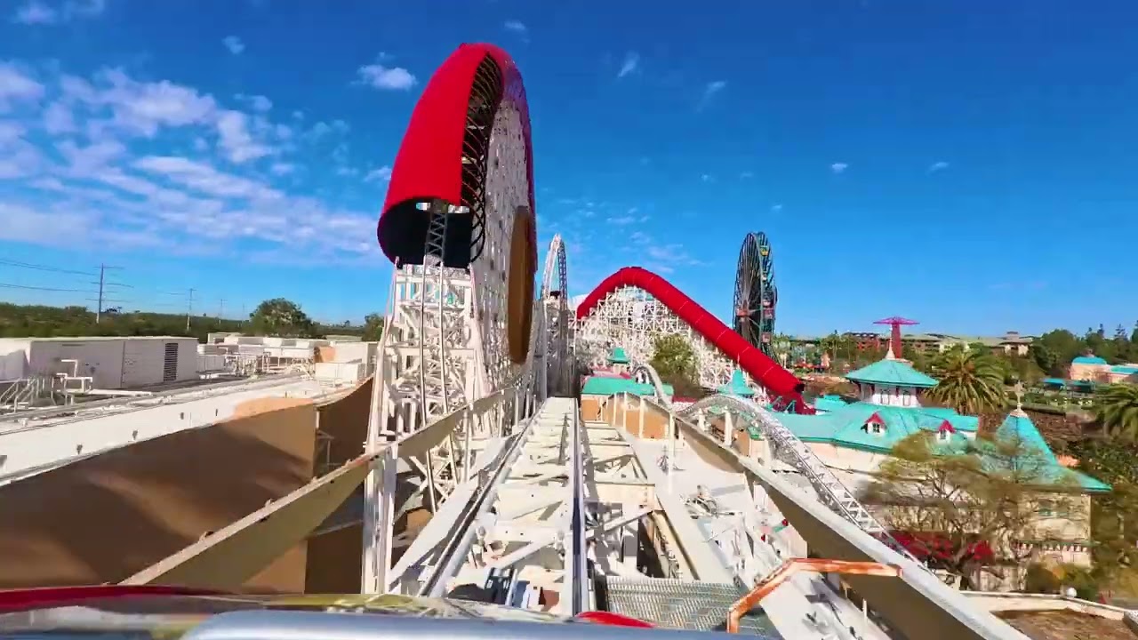 [4K] Incredicoaster - 2025 POV - FRONT ROW | Disney California Adventure Rides | 4K 60FPS