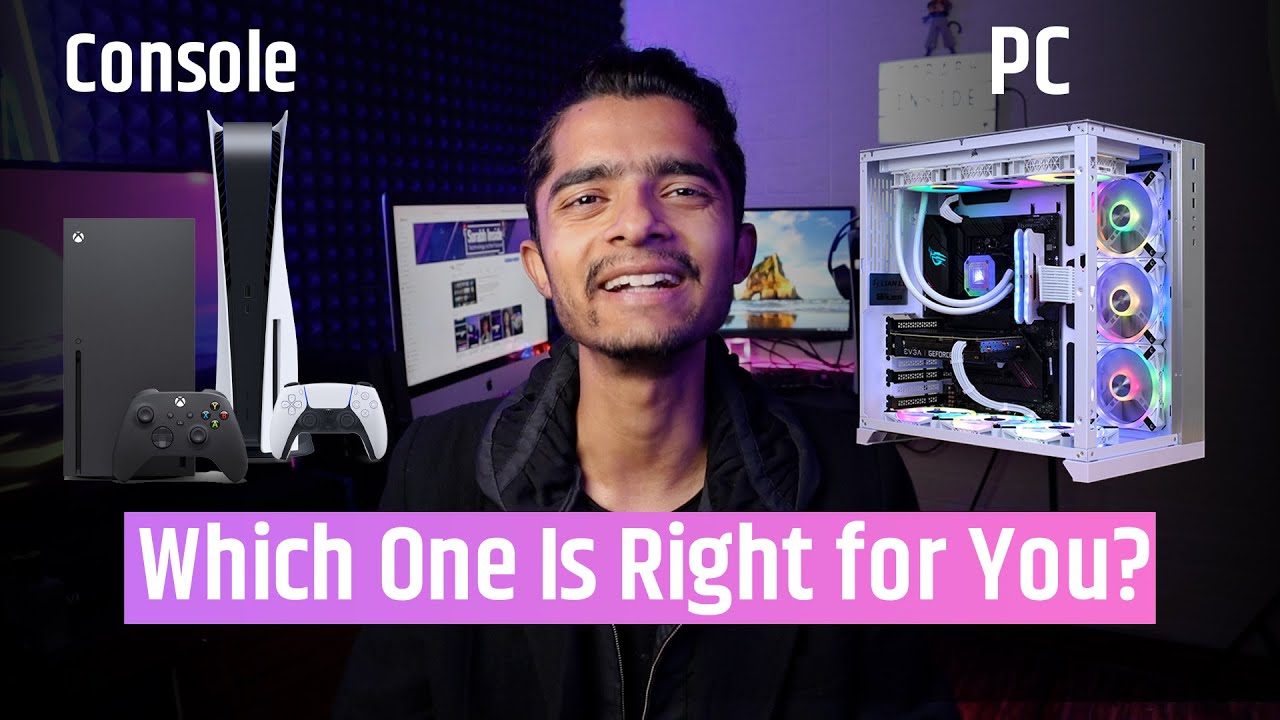 Gaming Console or Gaming PC: which is right option for you? #console #gaming #ps5 #xbox #games