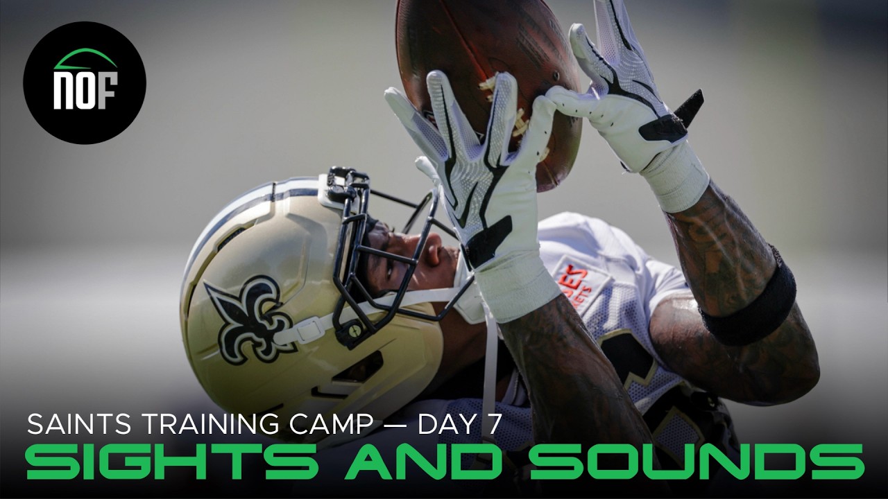 Saints Training Camp: Day 7 Highlights