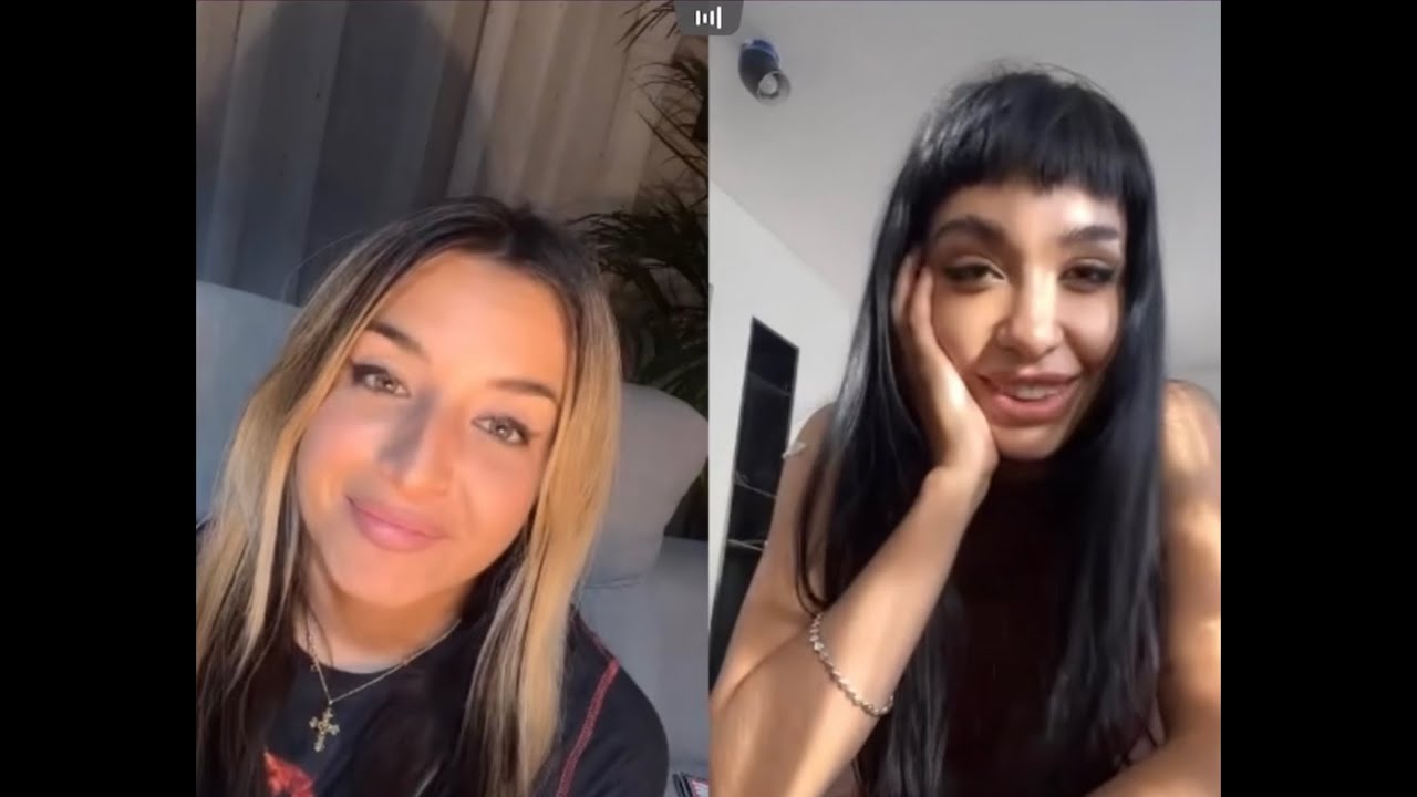 Lola Indigo y Maria Becerra | Live TikTok 5 de septiembre 2022