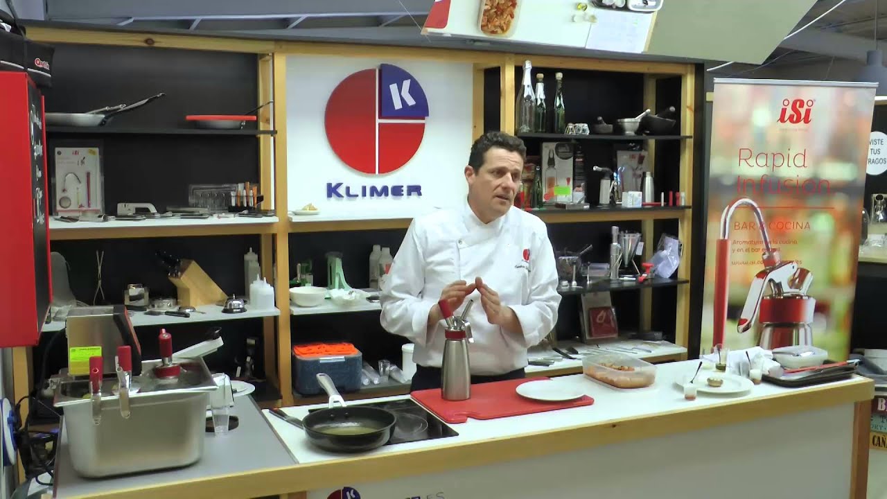 Curso Klimer Maquinaria para Catering: Sifones Parte II (Rapid Infusion)