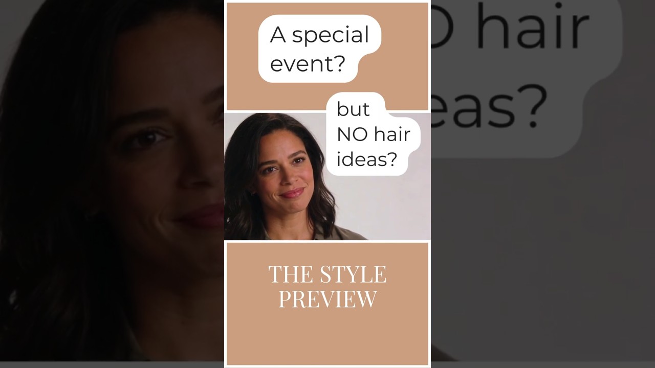 Wedding? Gala? See your hair first! ✂️  