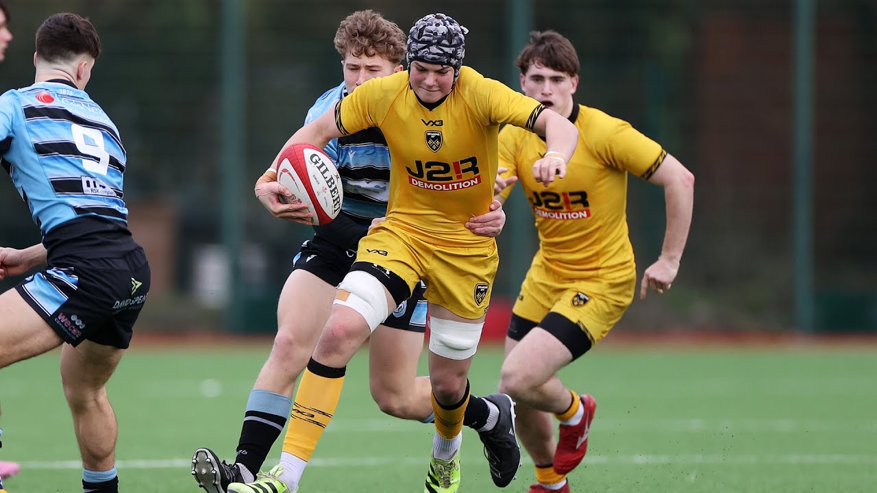 🌱 𝗗𝗥𝗔𝗚𝗢𝗡𝗦 𝗨𝟭𝟴𝘀 | All four tries from Dragons U18s' 27-28 defeat to Cardiff U18s