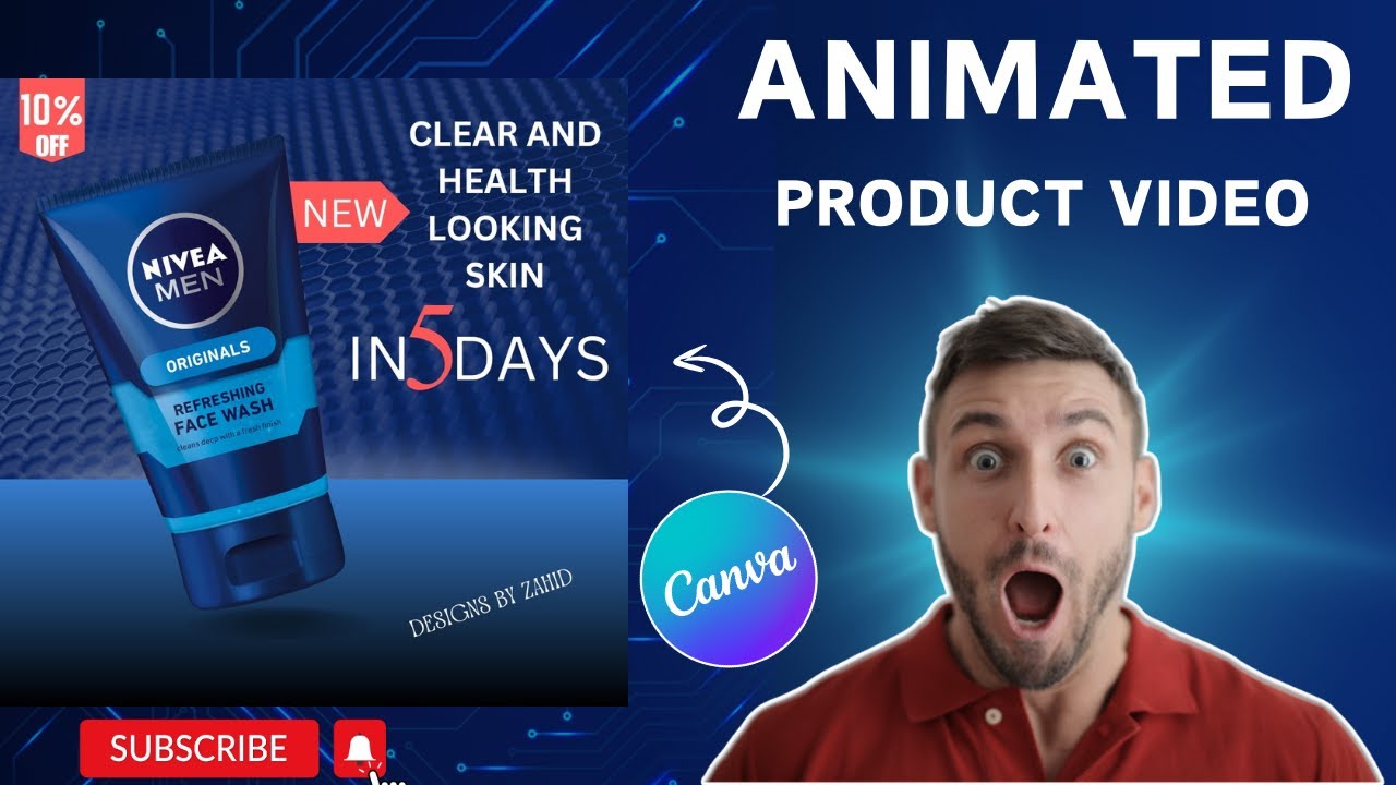 I Made an Animated Product in Canva (Canva Tutorial)
