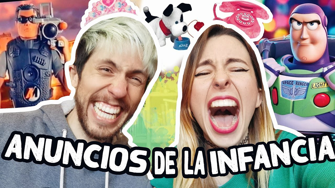 REACCIONANDO a los mejores ANUNCIOS de JUGUETES NUESTRA Infancia 😂