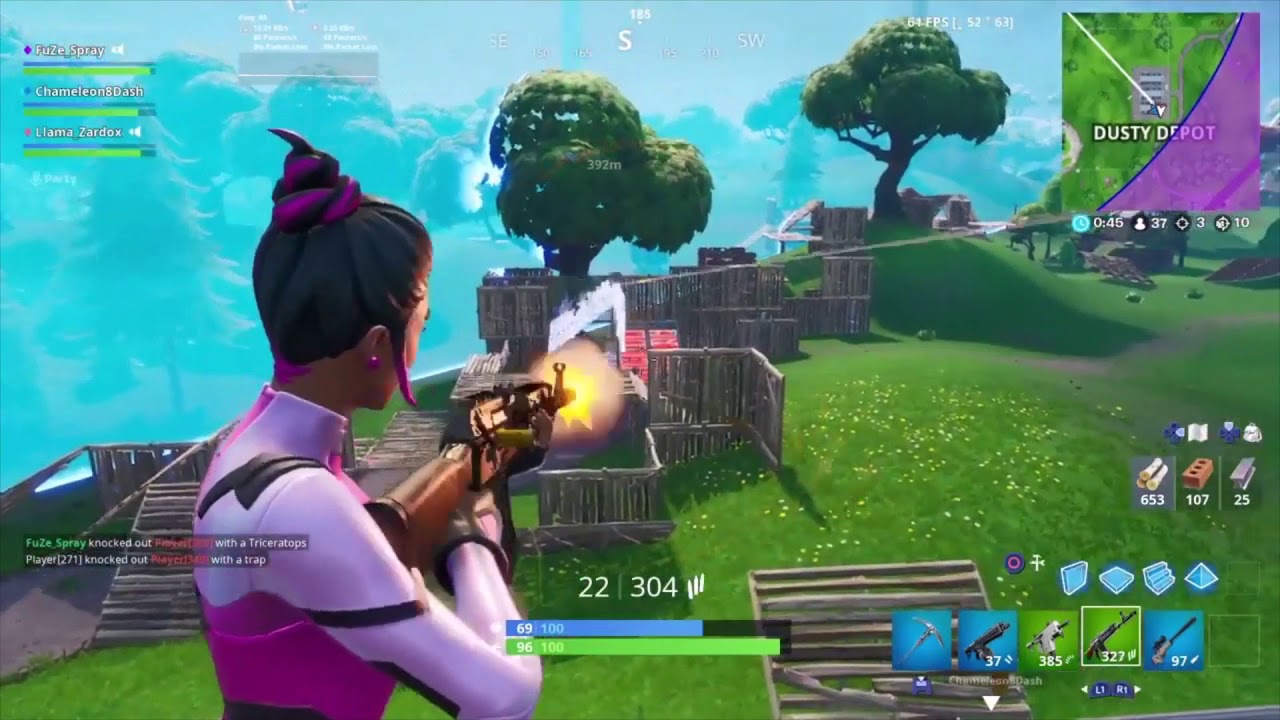 fortnite HVY clan montage #1