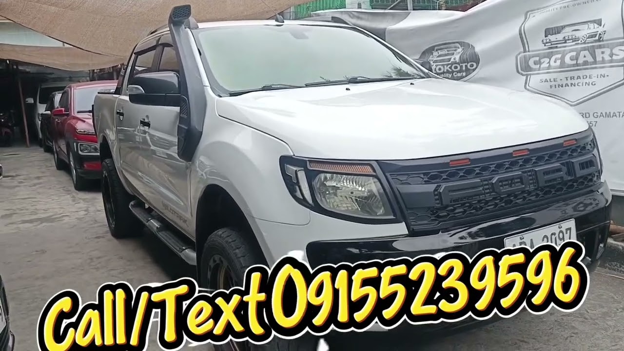 For Sale/Financing!! 2015 Ford Ranger WildTrak Automatic Transmission Location Bacoor Cavite.