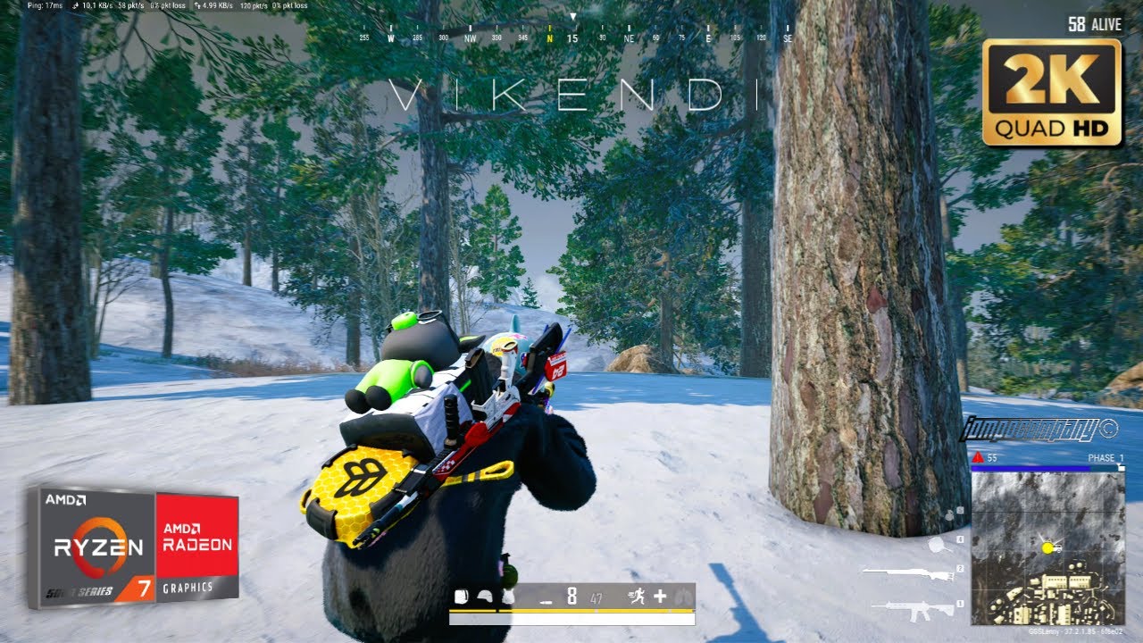 PUBG PC : BATTLEGROUNDS 2025 SOLO VIKENDI 2K [QHD] | AMD Ryzen&trade; 7 5700X3D | RX 6700XT 12GB