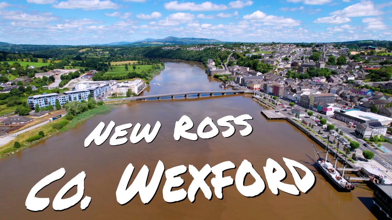 New Ross | River Barrow | Co. Wexford | Ireland - DJI Air 2S Drone Video 4K