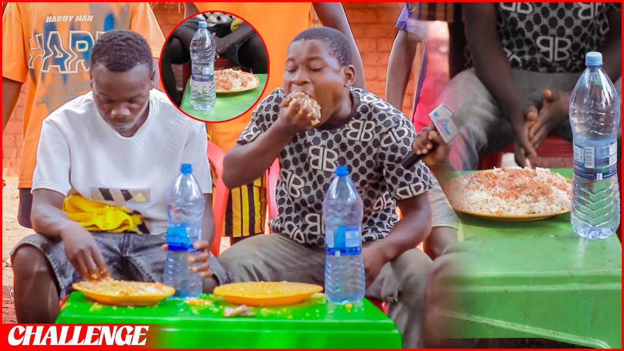 TAZAMA MAHAJABU YA HAWA VINJANA KWA KULA WALI KWA DAKIKA MOJA TU