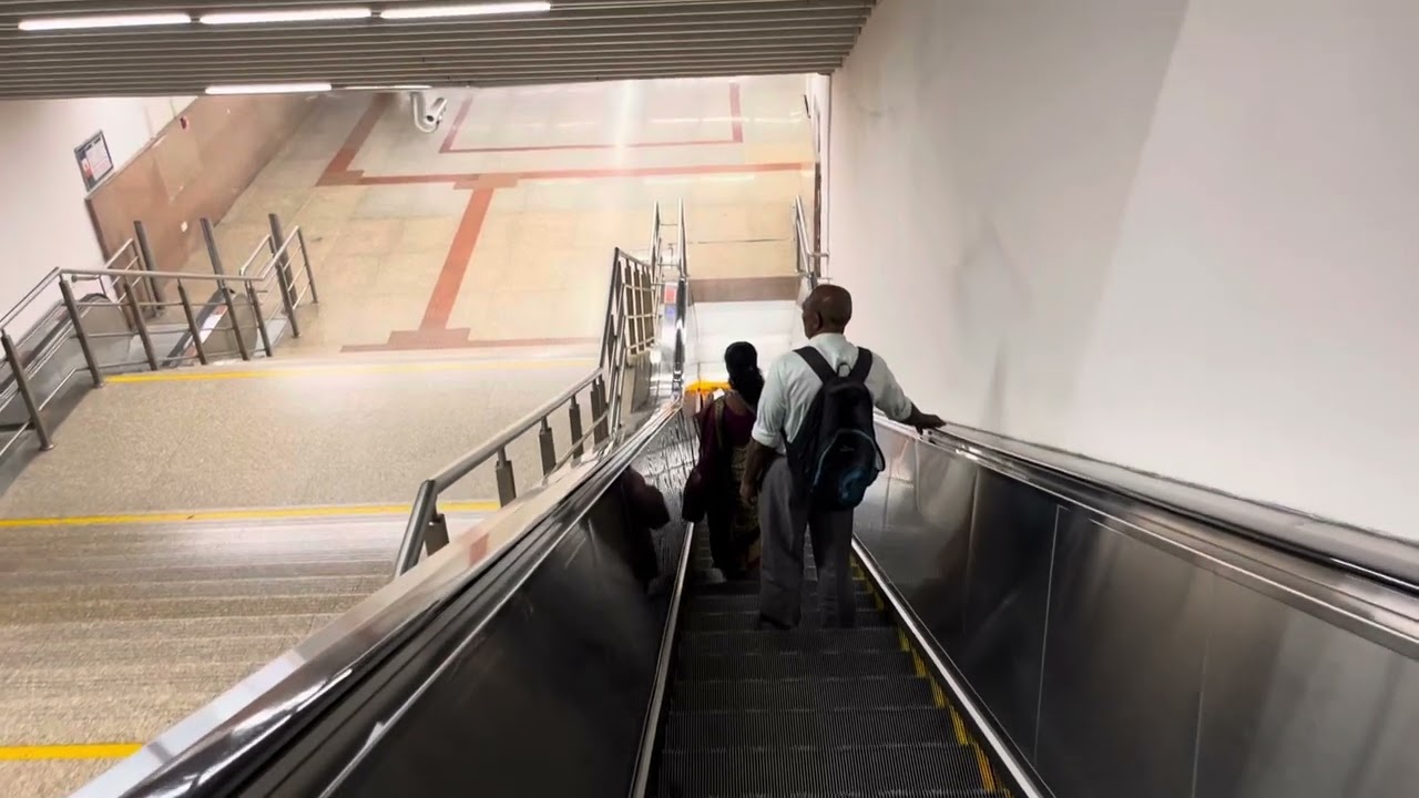 KSR Railway Platform To Metro Station | Bengaluru | Platform 8 To Metro Station