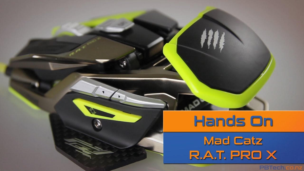 Mad Catz R.A.T. Pro X - PB Tech Hands On Review (RATPROX)