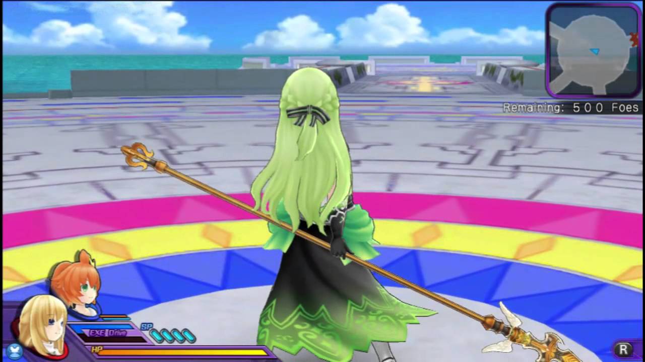 Hyperdimension Neptunia U: Action Unleashed English Vita Gameplay