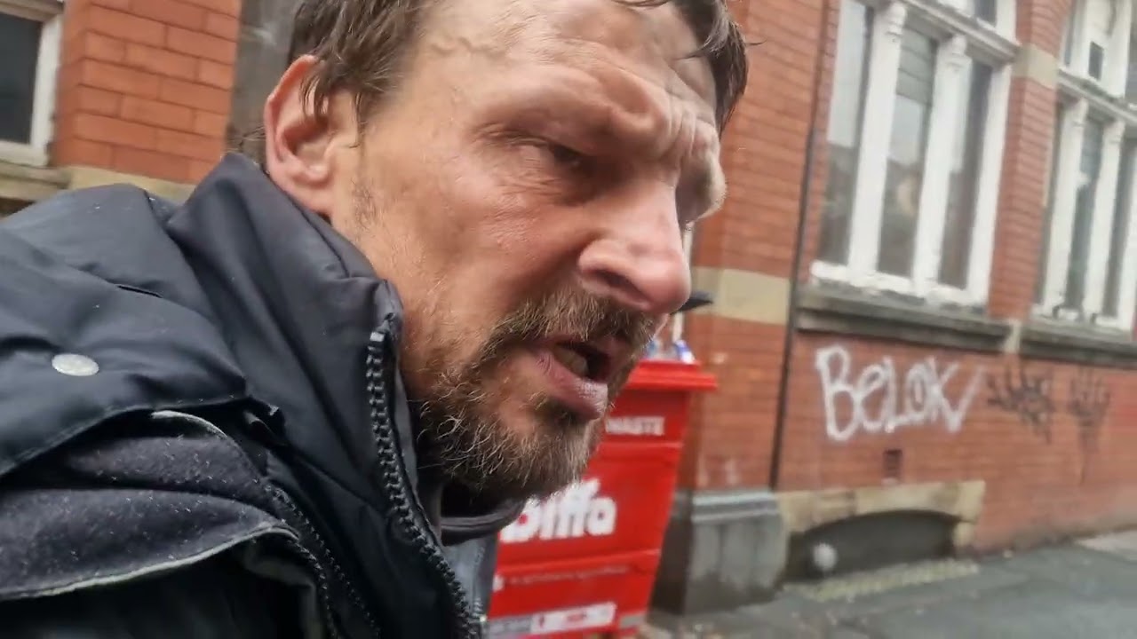 In Bolton and see 👀 the cleanest homeless ppl I've seen