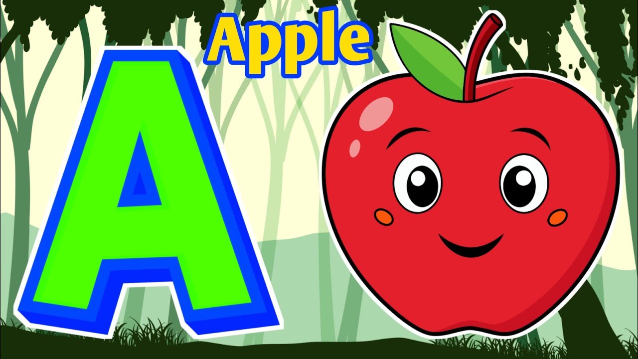 ABC Rhymes for Toddlers |A to Z ABC Phonics Song for Kids | Phonics Fun with A for Apple #kidssongs 