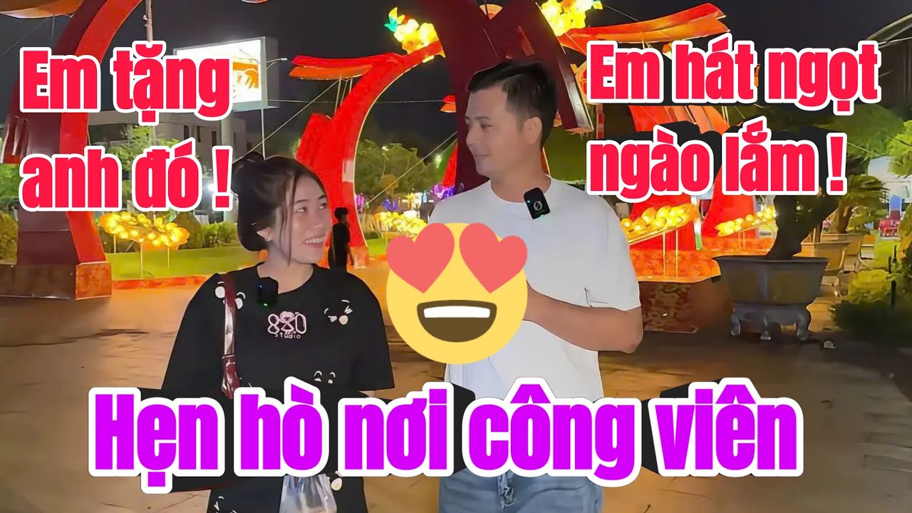 Tới công chuyện rồi ! Hoàng Sanh và Nhi Sachi đã hẹn hò công viên đầy ngọt ngào tình cảm