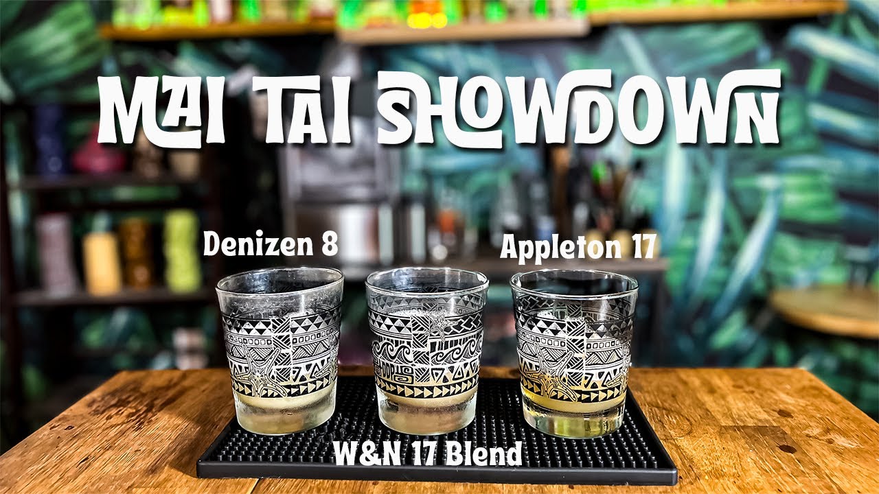 Mai Tai Showdown с Appleton Estate 17, Wray & Nephew 17 Clone и Denizen Merchant Reserve
