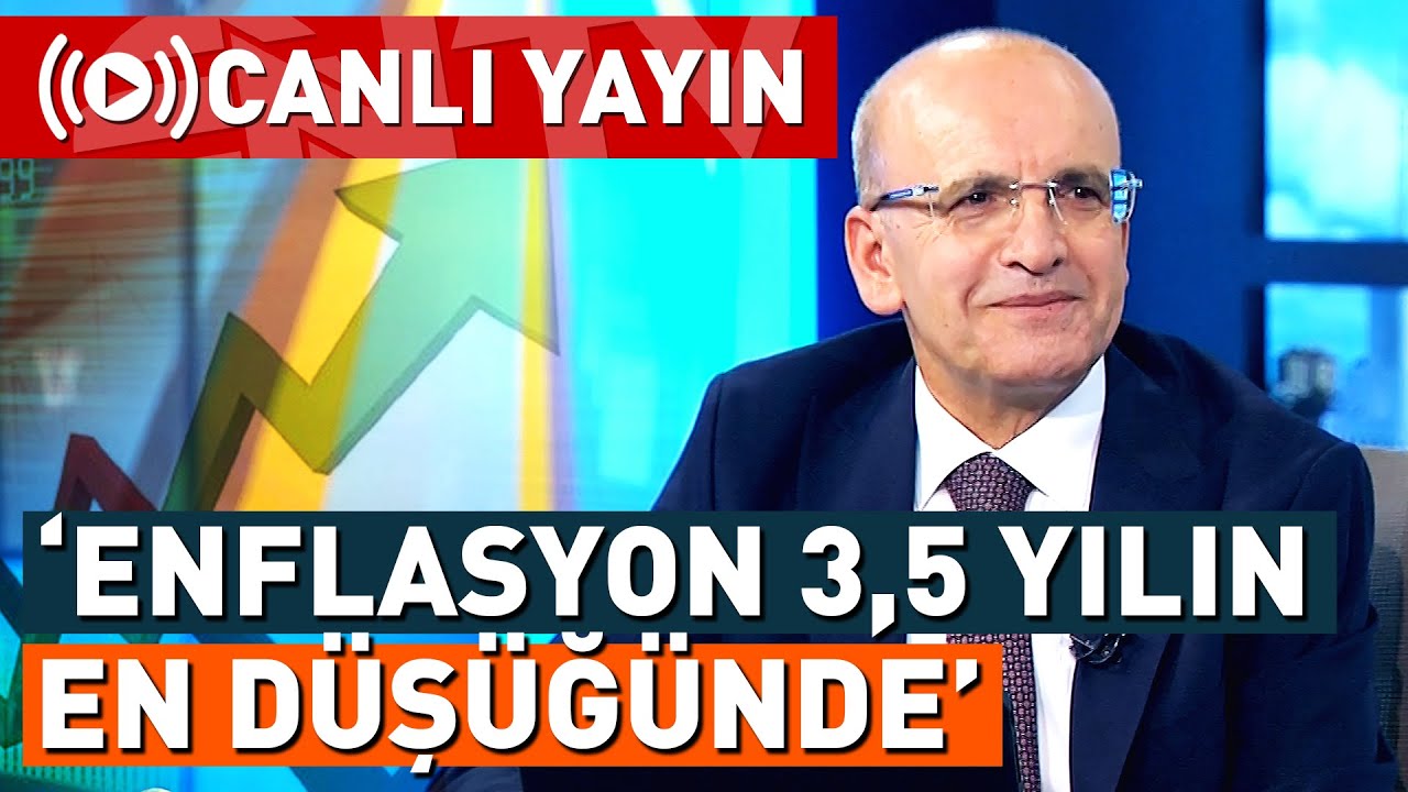 Hazine ve Maliye Bakanı Mehmet Şimşek, NTV Canlı Yayında Konuşuyor! 🔴 NTV #CANLI