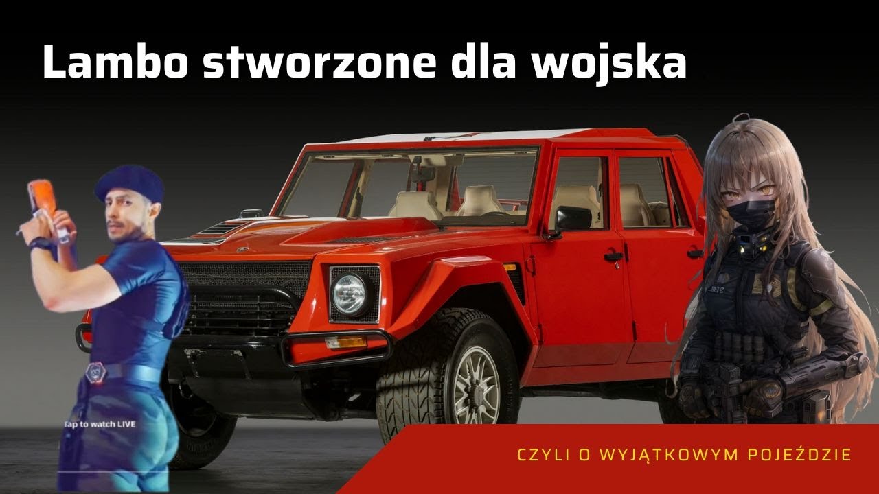 ZAPOMNIANE LAMBORGHINI KT&Oacute;RE NIE MIAŁO SOBIE R&Oacute;WNYCH // LAMBORGHINI MILITARIA ANTERIORE (LM002)