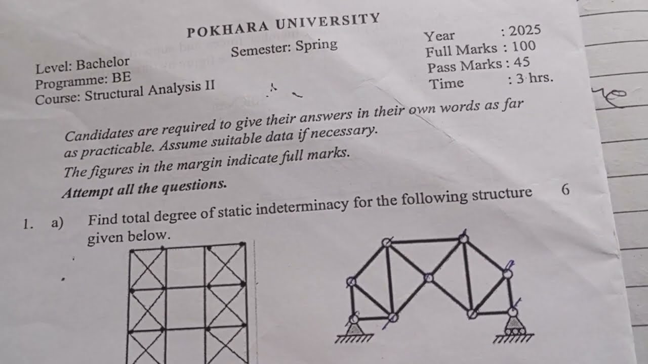 Plastic Moment Capacity||Structural Analysis 2||Solved Numerical 2025 Spring||