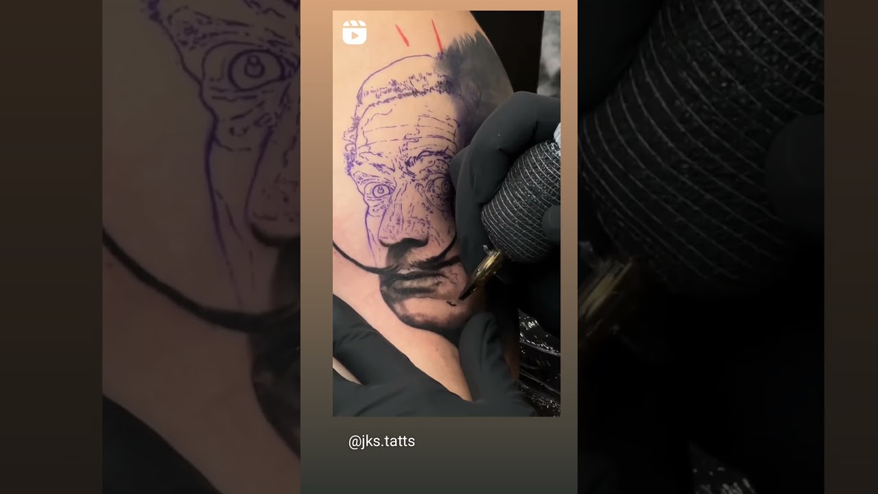 Checkout 😍 the #tattoo process done by artist: @jks.tatts #inked #tattoos #inkedup #inkedlife