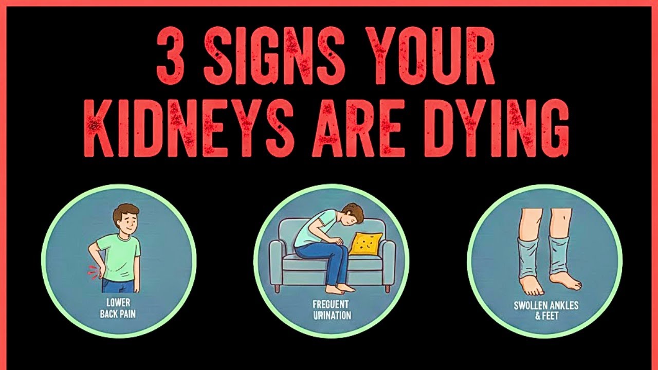 3 Signs Show Your Kidney is Dying | Symptoms Health