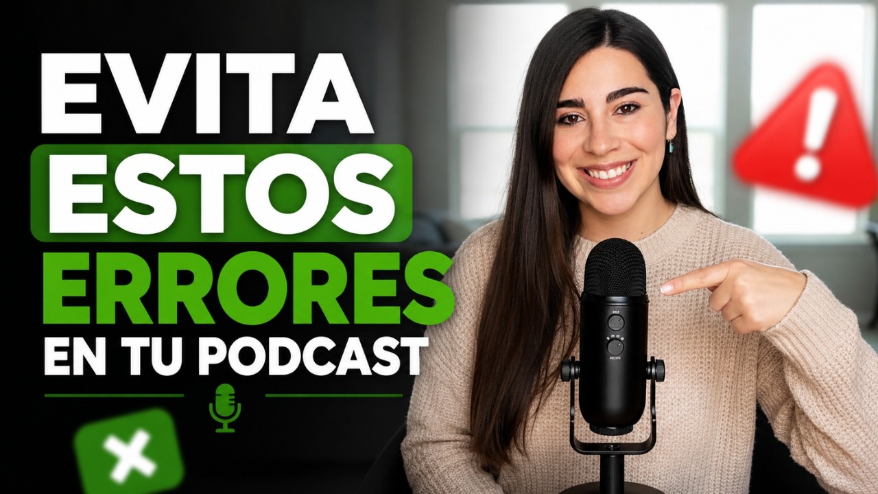 ¿Cuáles son los errores más comunes en los podcasts?
